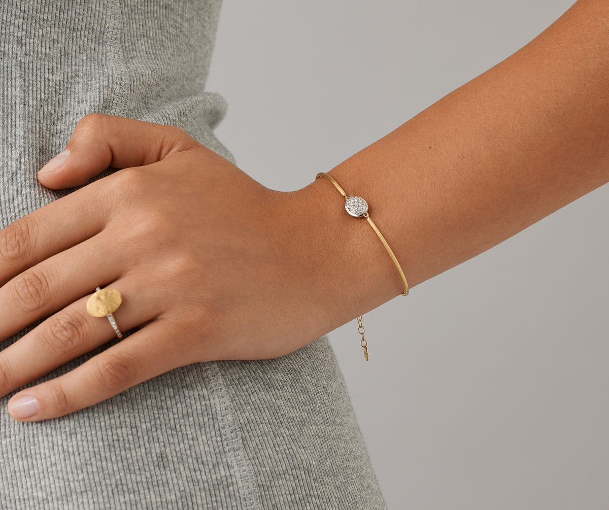 Mikovivi Bracciale Semi di Senape, Acciaio Inossidabile Braccialetto