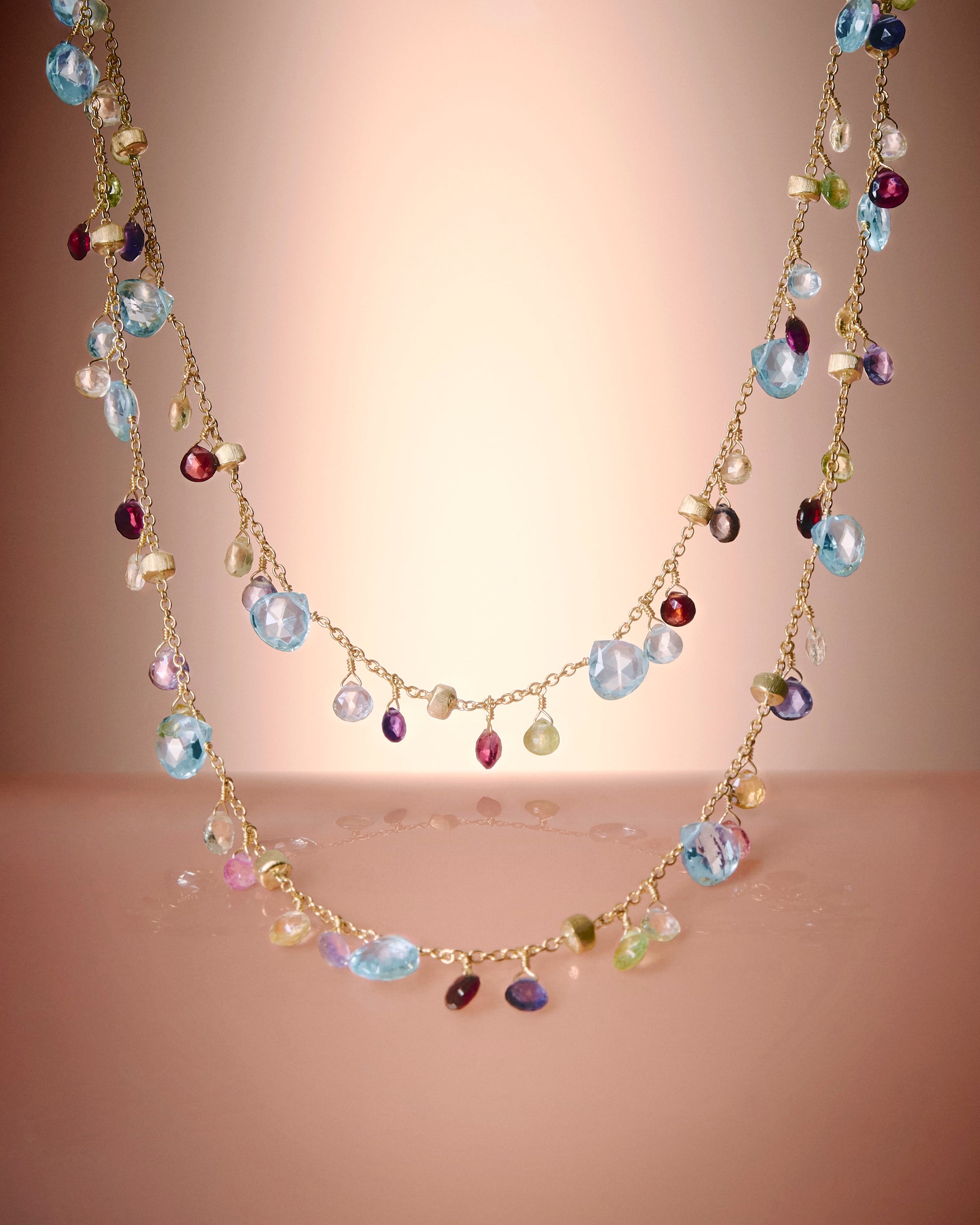 ぽんきち　 MARCO Multicoloured topaz earrings – Marco Bicego