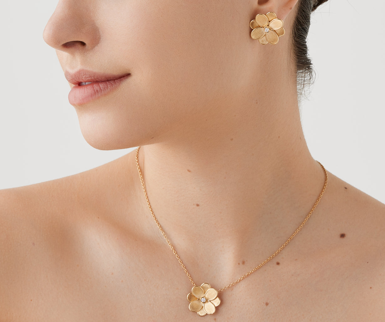Marco Bicego マルコ ビチェゴ Marrakech ピアス18K イエロー