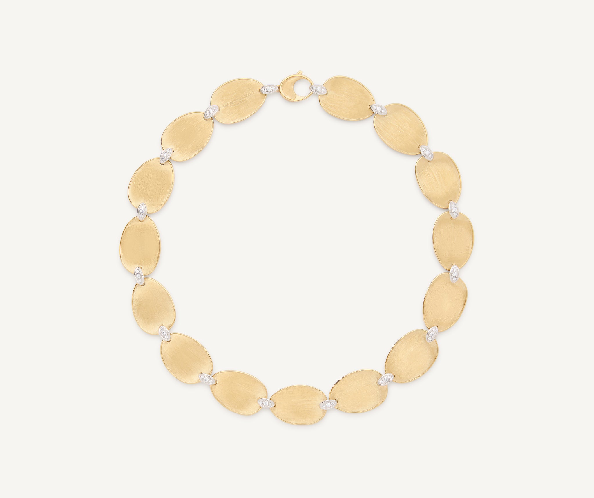 neve 　MARCO BICEGO ダイヤ付き3連ネックレス18K neve MARCO BICEGO ダイヤ付き3連ネックレス18K neve MARCO BICEGO