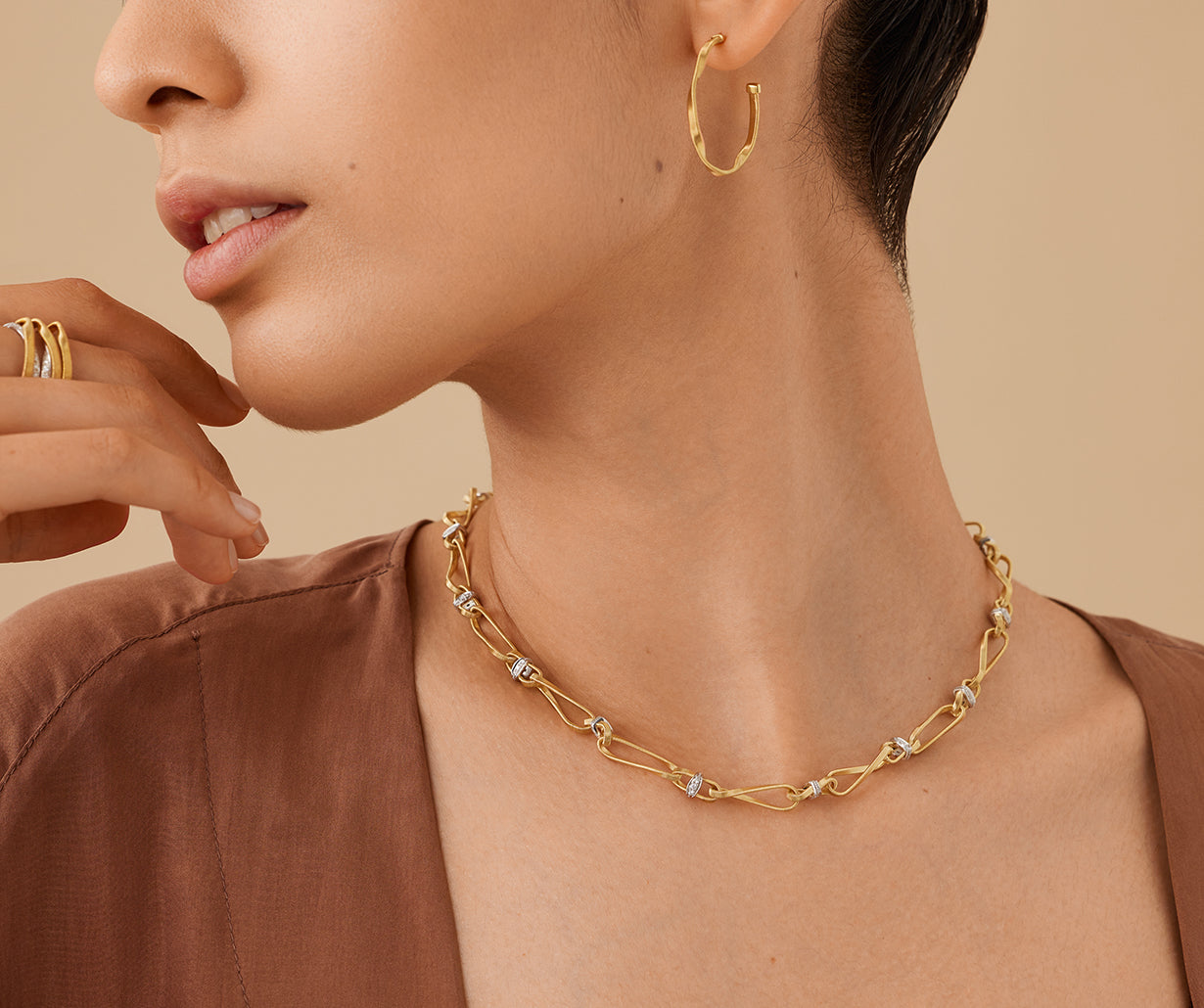 Marrakech Onde in 18kt Gold Coil tecnique - Marco Bicego – Marco