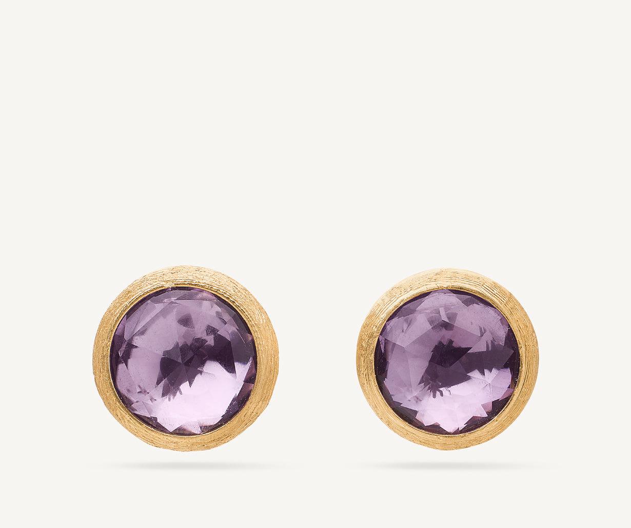 14K Gold Amethyst post hotsell earrings