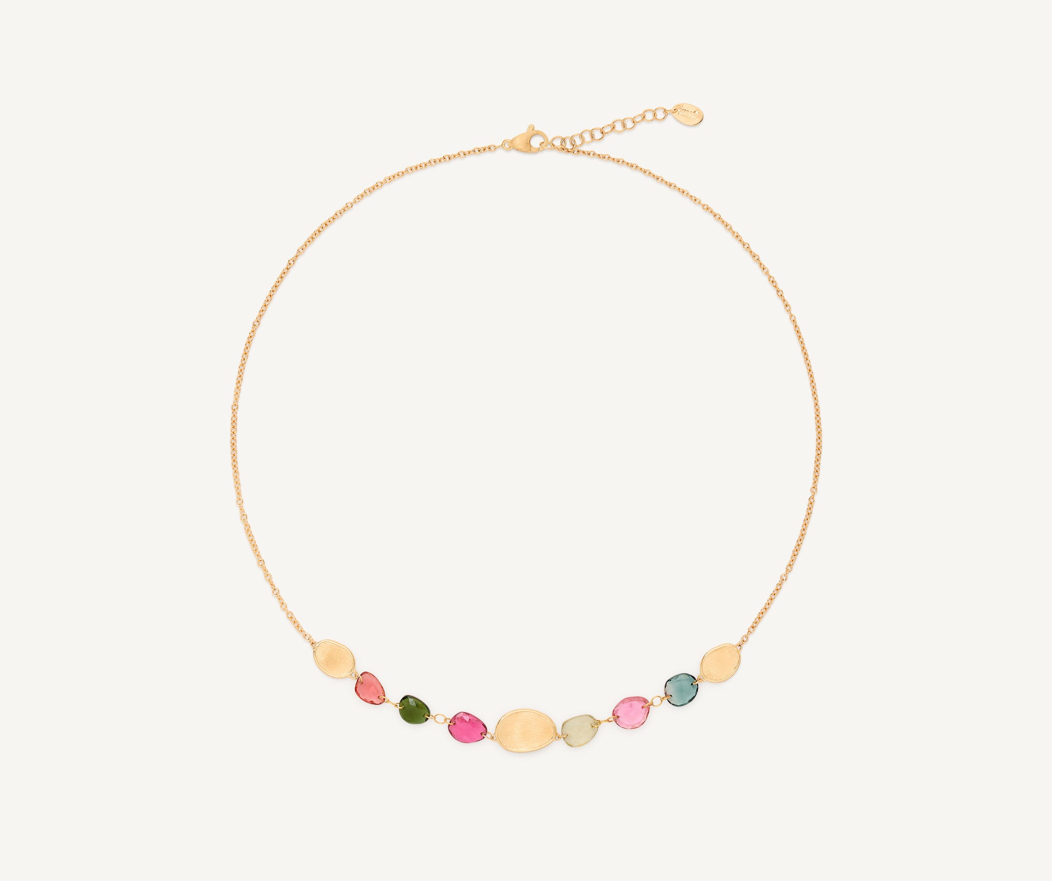 シェケレ　MARCOS CHINA BARSIL 産 Lightweight Tourmaline Necklace Lunaria Color – Marco Bicego