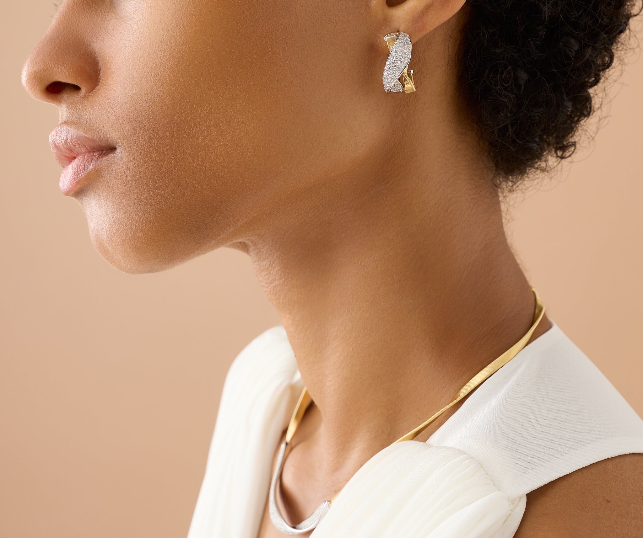 Women's Gold Earrings Online: Unique and Exclusive Design – Marco