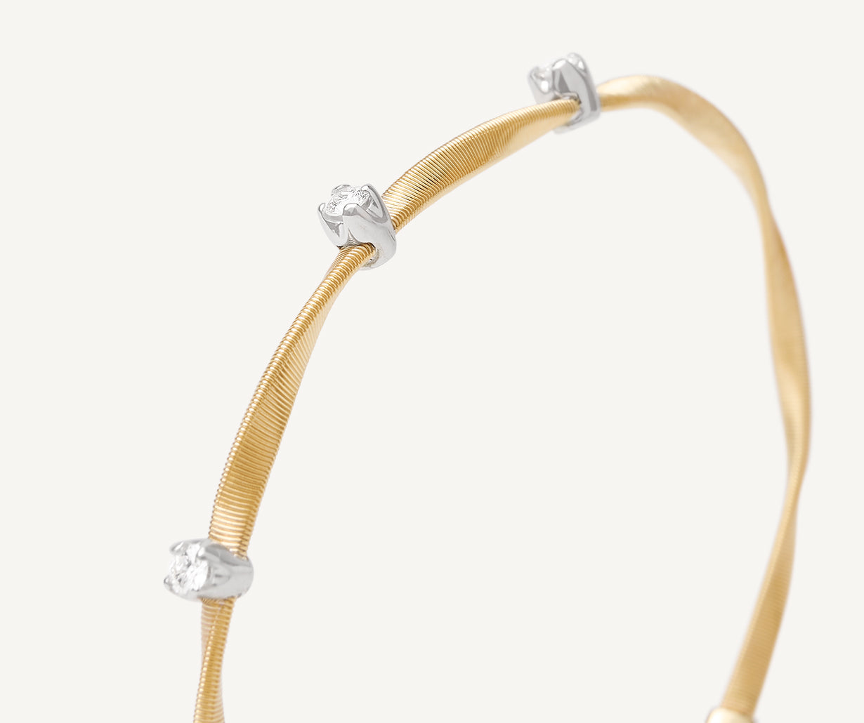 18kt yellow gold hoop earrings – Marco Bicego