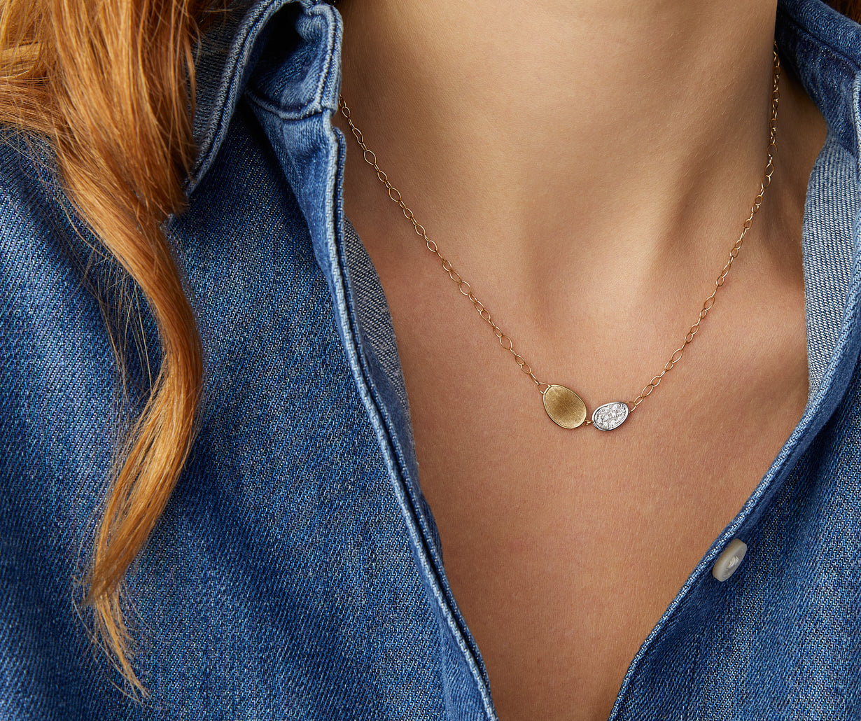 MARCO BICEGO ルナリア ステーションデザインネックレス MARCO BICEGO