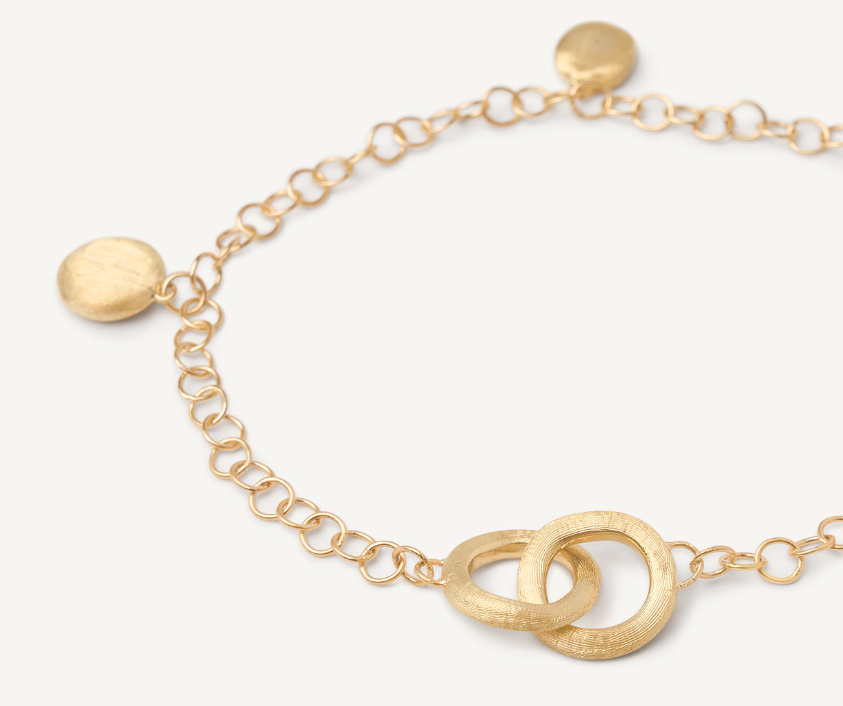 Short gold necklace with charms – Marco Bicego EU