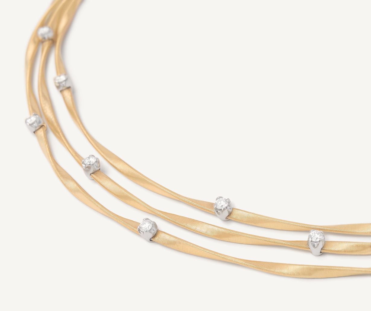 Multi-strand diamond necklace – Marco Bicego