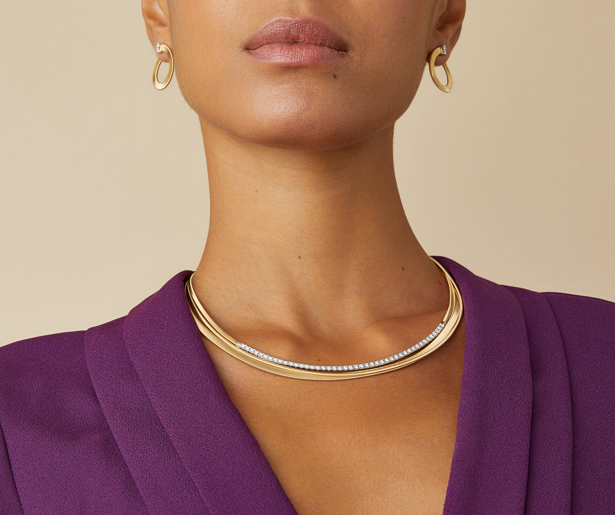 Diamond Tennis Necklace Masai – Marco Bicego