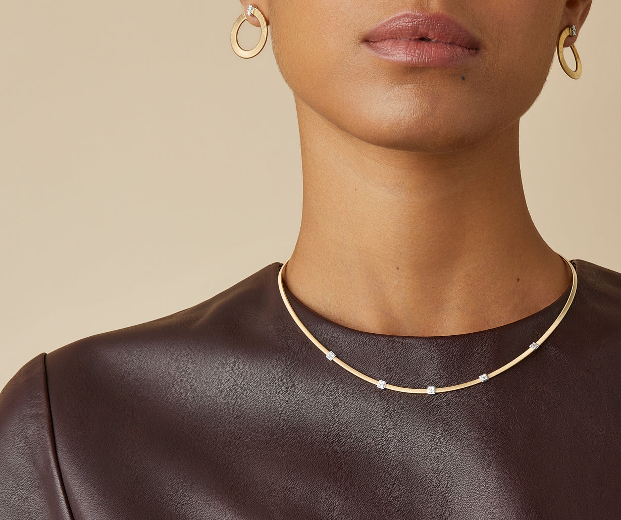 【CHIEKO+】grace necklace gold Golden Girl Necklace – Brinker + Eliza