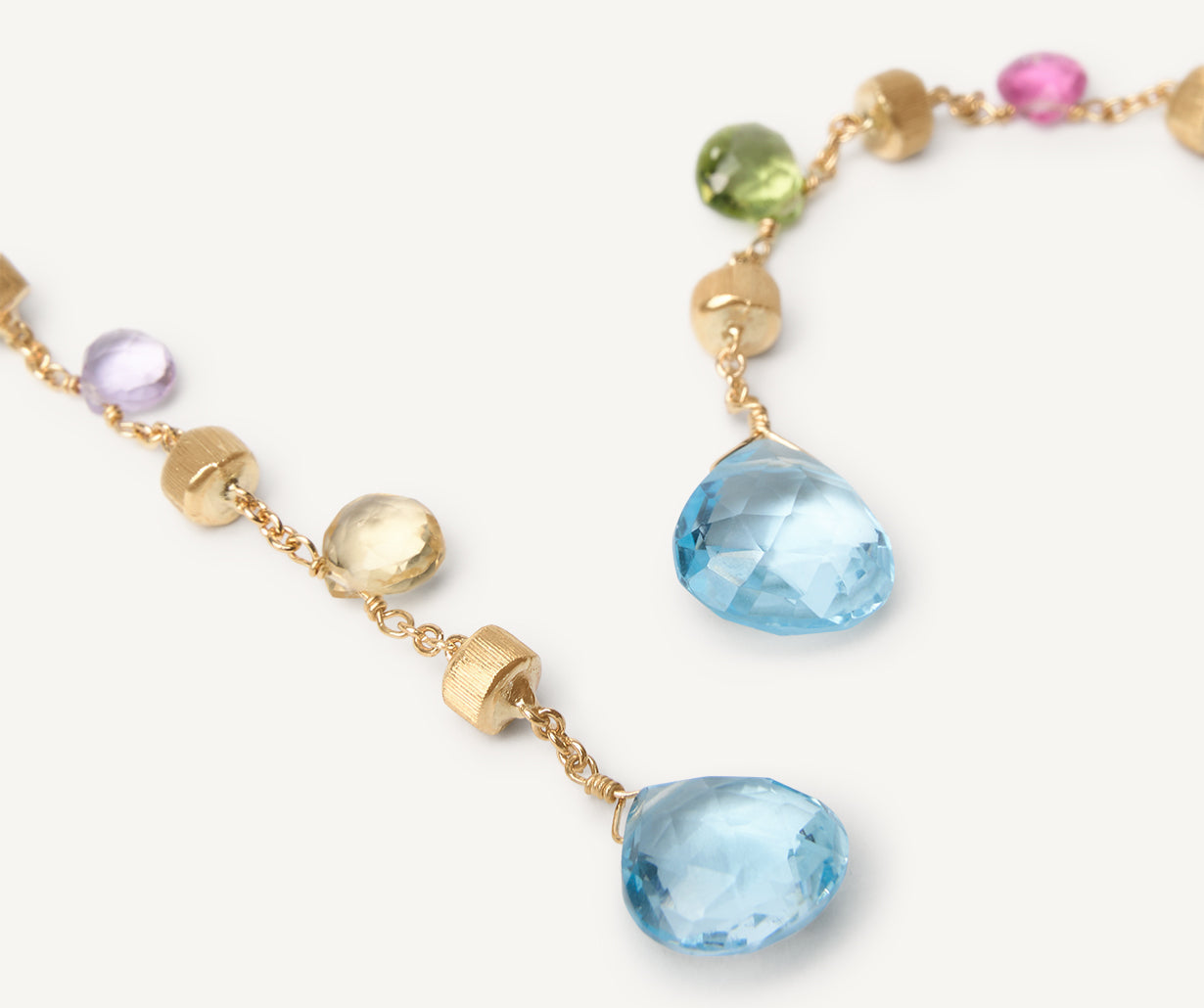 ぽんきち　 MARCO Multicoloured topaz earrings – Marco Bicego