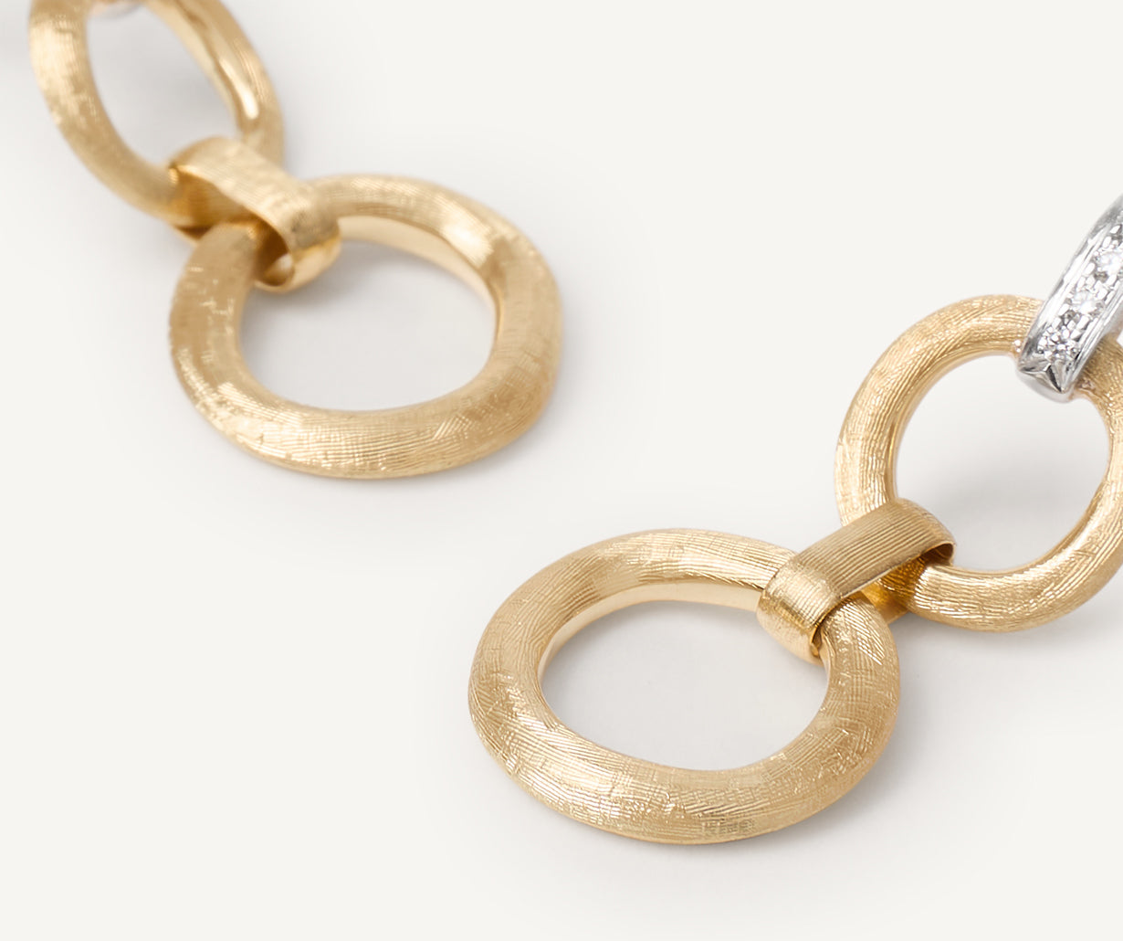 Double-drop gold diamond earrings – Marco Bicego