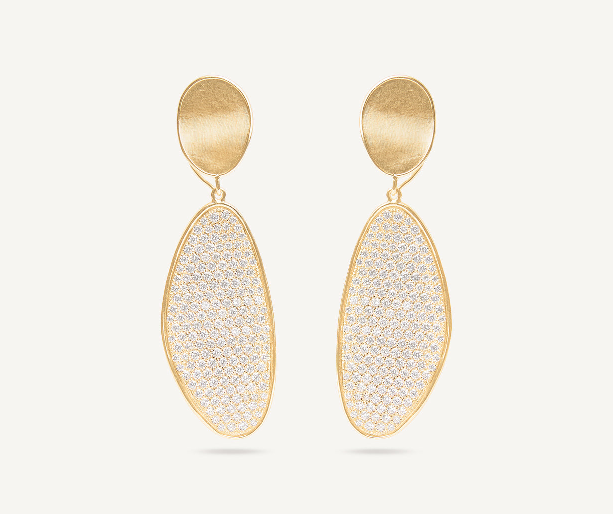 18K Yellow Gold Large Stud Earrings – Marco Bicego